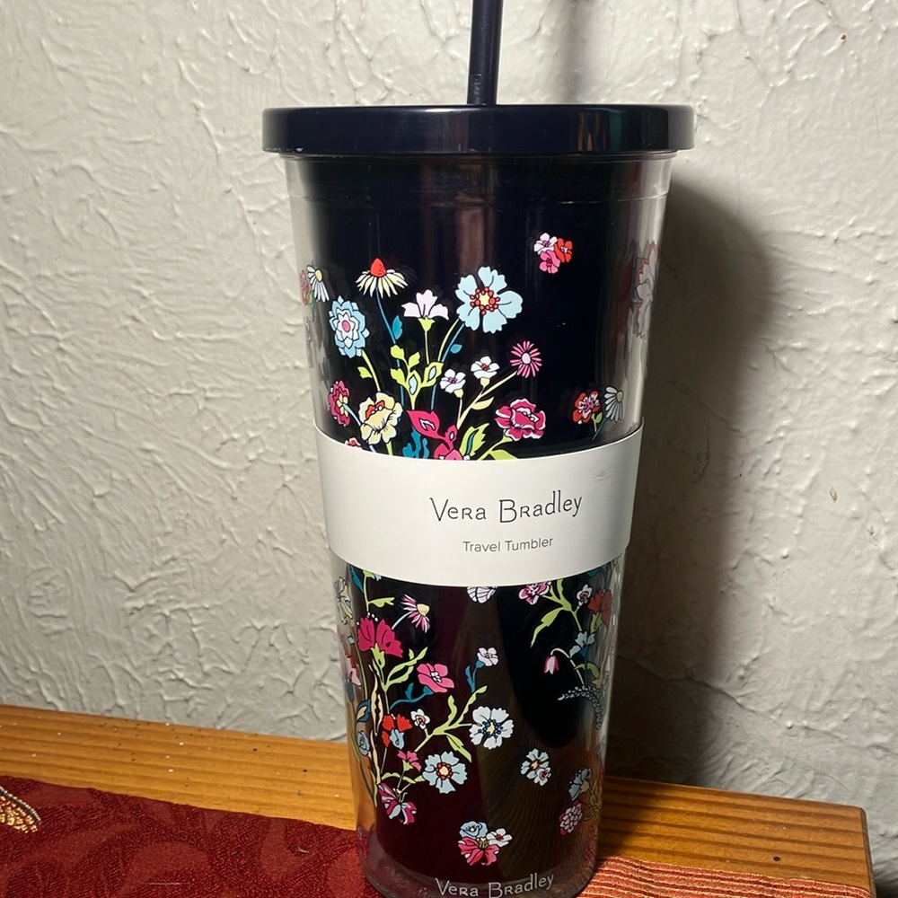 Vera Bradley Floral Patterned Tumbler